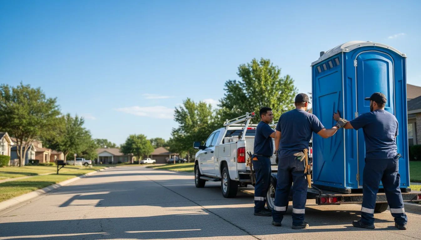 Portable Toilet Rental in Penelope, TX near me